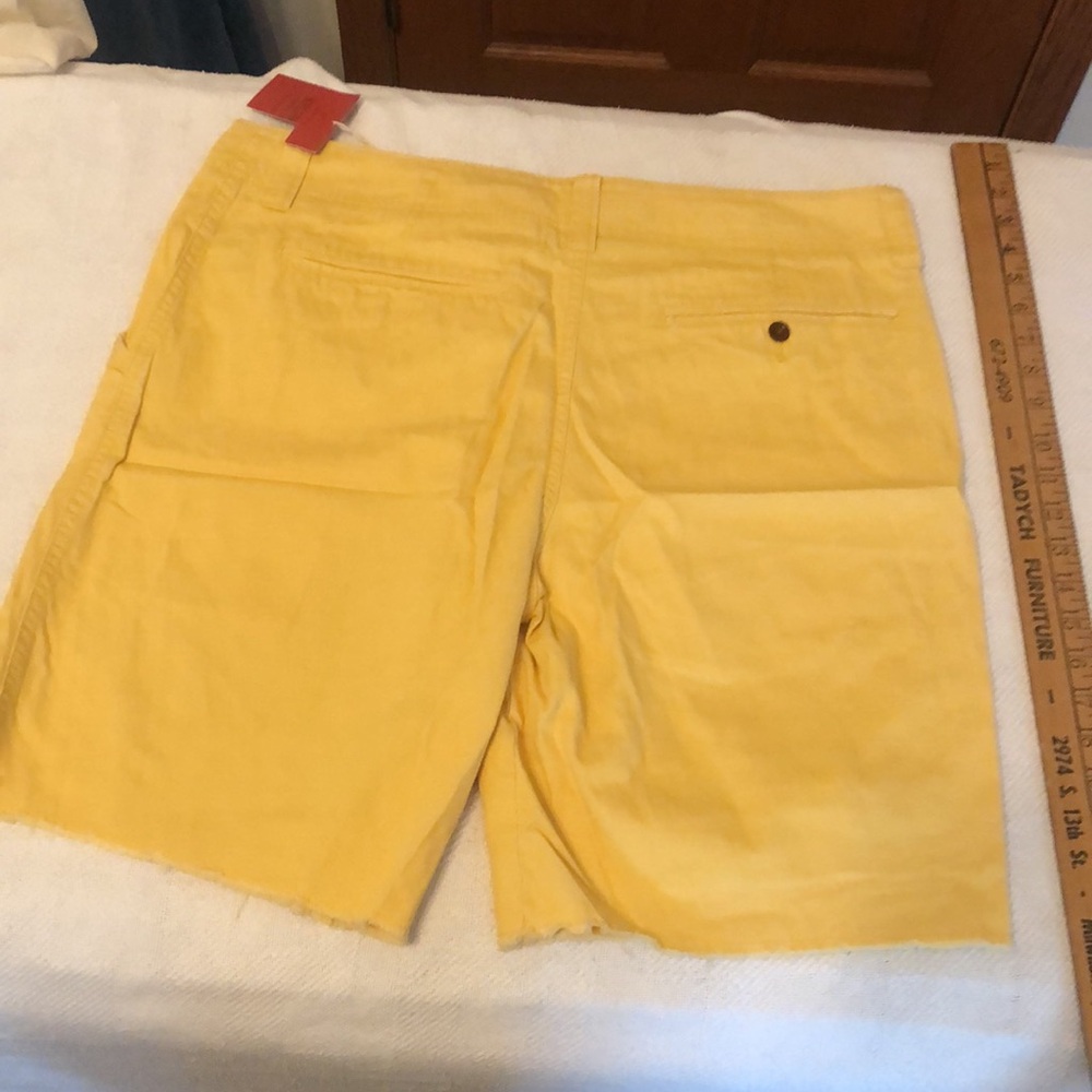Mossimo Supply Co. Sunny Yellow Shorts - Picture 6 of 8